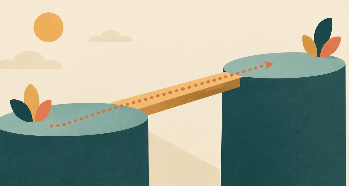 Ilustração de capa do artigo: Transição de carreira: como mudar de área depois dos 30 com segurança